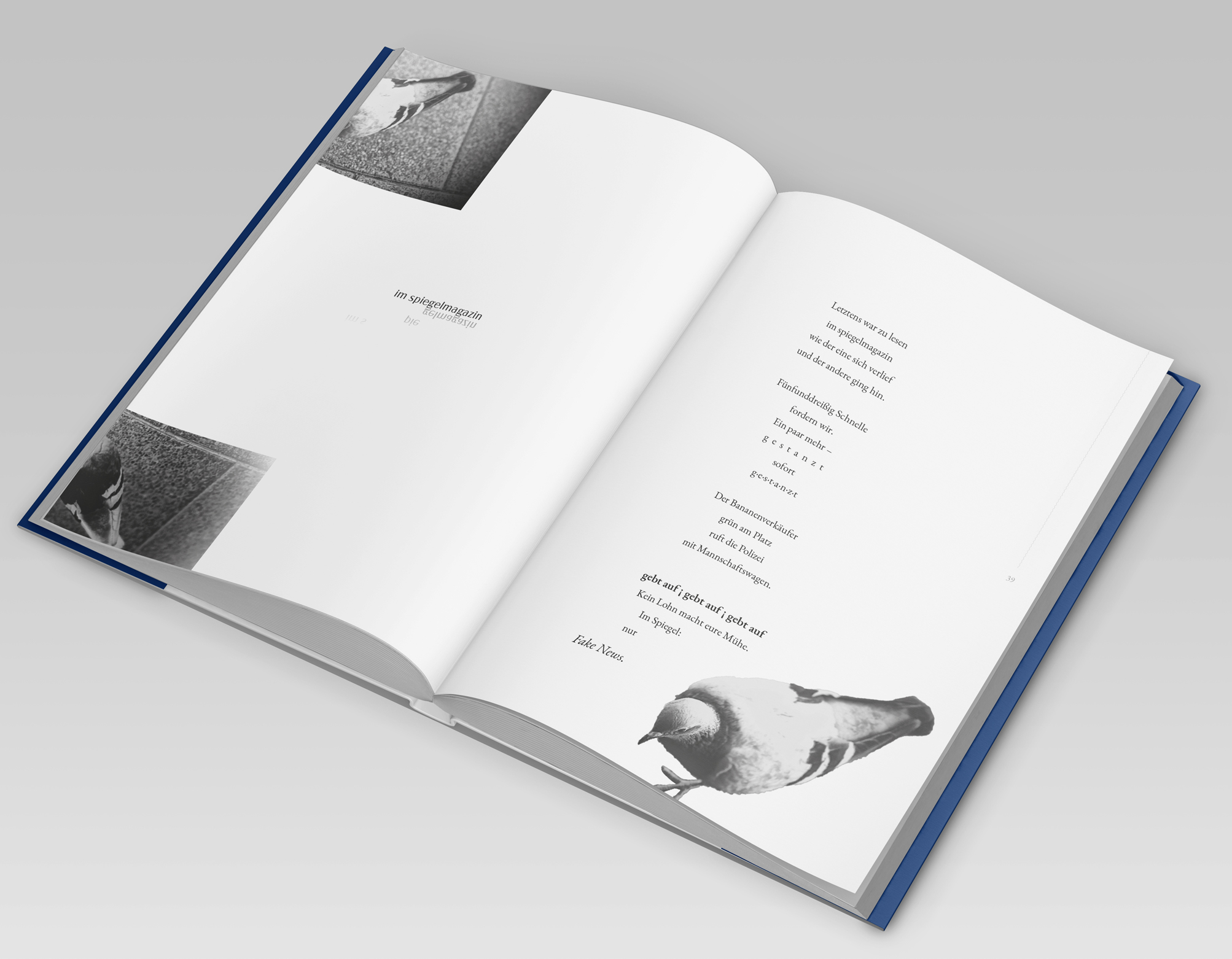Künstlerbuch – Innenseite